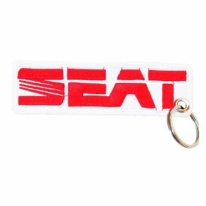 Patch Bordado - Logo Marca Carros Seat DV80327-350 - Chaveiro