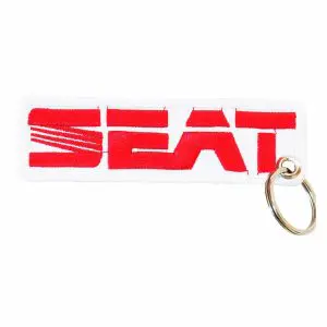 Patch Bordado - Logo Marca Carros Seat DV80327-350 - Chaveiro