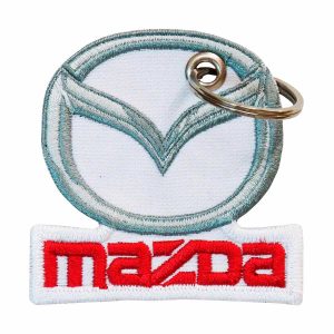 Patch Bordado - Carros Marca Mazda DV80337-349 - Chaveiro
