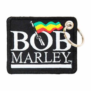Patch Bordado - Bandeira Jamaica Bob Marley Reggae DV80344-366 - Chaveiro