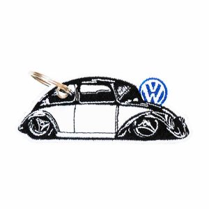 Patch Bordado - Logo Fusca Volkswagen DV80354-375 - Chaveiro