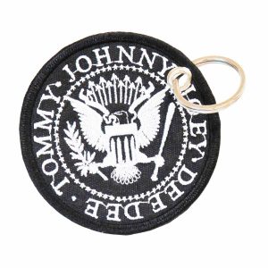 Patch Bordado - Logo Aguia Banda Punk Rock Ramones DV80380-173 - Chaveiro