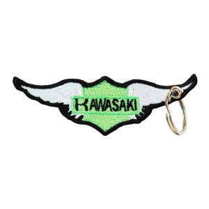Patch Bordado - Moto Bike Speed Asa Kawasaki DV80420-196 - Chaveiro