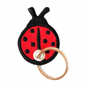 Patch Bordado - Joaninha DV80443-441 - Chaveiro