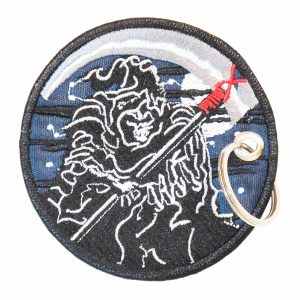Patch Bordado - Foice Ceifador Anjo Da Morte DV80445-431 - Chaveiro