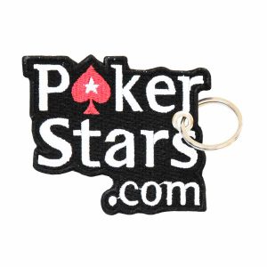 Patch Bordado - Logo Poker Stars .com DV80472-276 - Chaveiro