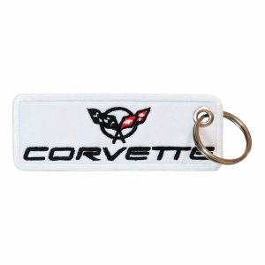 Patch Bordado - Logo Gm General Motors Corvette DV80484-422 - Chaveiro