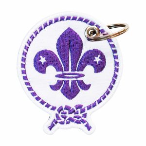 Patch Bordado - Flor De Lis Escoteiro DV80511-314 - Chaveiro