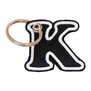Patch Bordado - Alfabeto Letra K DV80524-419 - Chaveiro