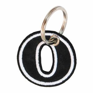 Patch Bordado - Alfabeto Letra O DV80528-419 - Chaveiro