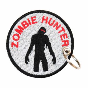 Patch Bordado - Walking Dead Caçador Zumbi DV80540-382 - Chaveiro