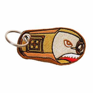 Patch Bordado - Airsoft - Tiro Missil Tático Guerra DV80590- - Chaveiro