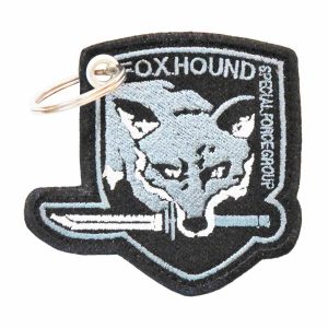 Patch Bordado - Airsoft Raposa E Faca Tatica DV80594- - Chaveiro