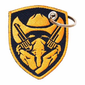 Patch Bordado - Pistoleiro Revolver Airsoft DV80595-50 - Chaveiro