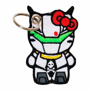 Patch Bordado - Hello Kitty Vf-1 Valkyrie DV80624- - Chaveiro