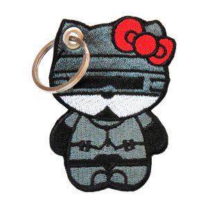 Patch Bordado - Hello Kitty Robocop Filme DV80625- - Chaveiro