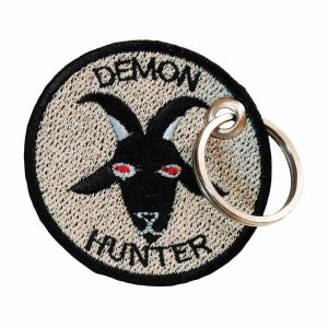 Patch Bordado - Rpg Caçador Demonios - Demon Hunter DV80633- - Chaveiro