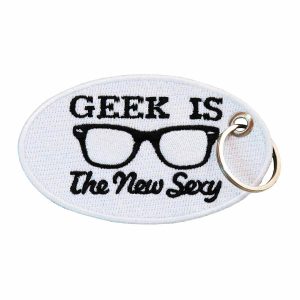 Patch Bordado - Ser Geek É O Novo Sexy DV80646- - Chaveiro