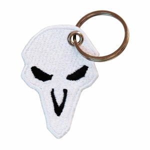 Patch Bordado - Caveira Overwatch Reaper DV80723- - Chaveiro