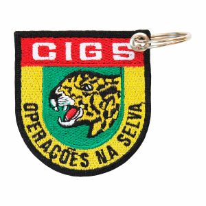 Patch Bordado Cigs - Operações Na Selva Brasil EX10022-92 - Chaveiro