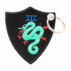 Patch Bordado Simbolo Comando 3º Comando Anfibio USA EX10044-44 - Chaveiro