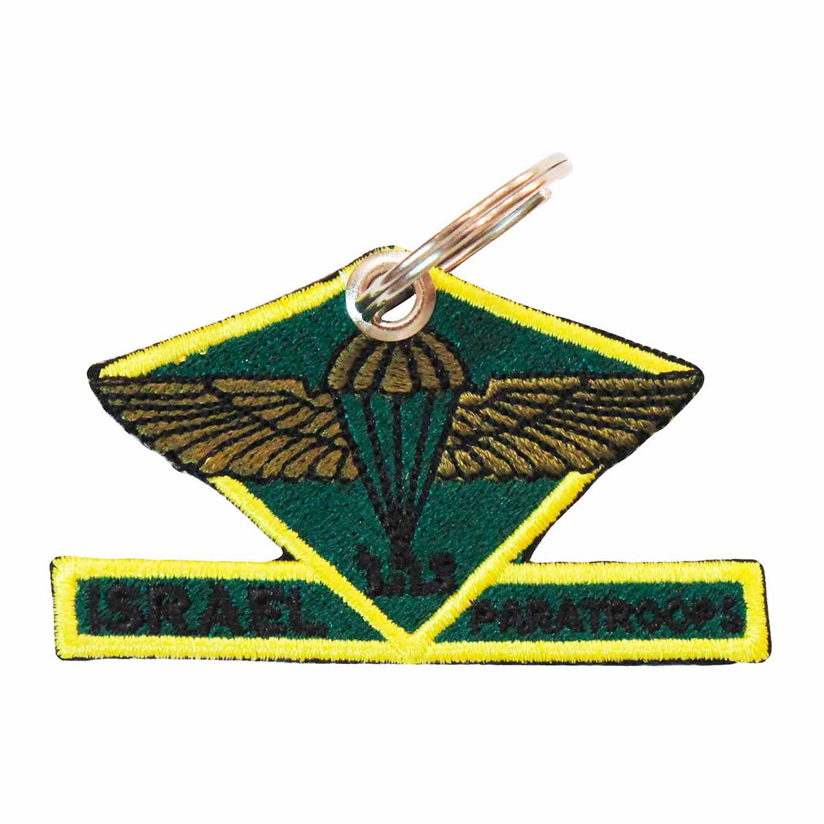 Patch Bordado - Israel Paratroops Paraquedistas EX10046-36 - Chaveiro