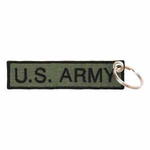 Patch Bordado - Tarja Uniforme Exercito USA Us Army EX10058-15P - Chaveiro