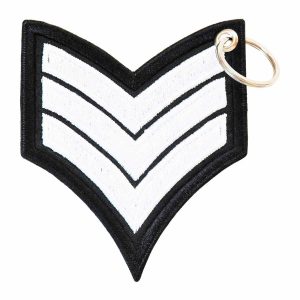 Patch Bordado - Divisa Militar Sargento US Army  EX10081-416 - Chaveiro