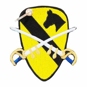 Patch Bordado - Simbolo Espadas Cavalaria Americana EX10083-172 - Chaveiro