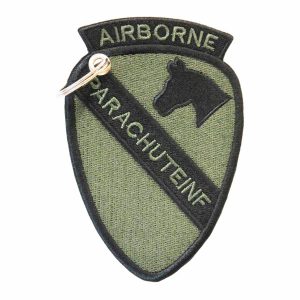 Patch Bordado Guerra Mundial Airborne Parachuteinf EX10096-181 - Chaveiro