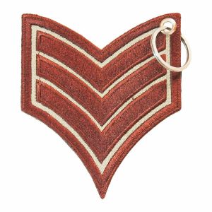 Patch Bordado - Divisa 3º Sargento Usa Eua EX10102-147 - Chaveiro