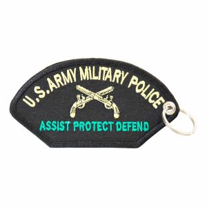 Patch Bordado Policia Militar do Exercito Us Army  EX10143-341 - Chaveiro