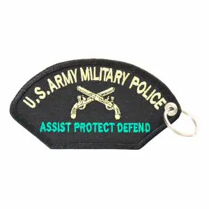 Patch Bordado Policia Militar do Exercito Us Army  EX10143-341 - Chaveiro