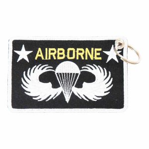 Patch Bordado - Brasão Airborne Master Uniforme USA EX10166-211 - Chaveiro