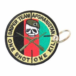 Patch Bordado Time Snipers Guerra do Afeganistão EX10183-388 - Chaveiro