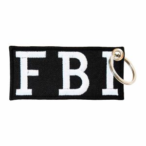 Patch Bordado - FBI - Policia Federal Americana Eua PL60029-96 - Chaveiro