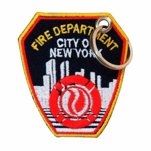 Patch Bordado - Bombeiro Civil Policia Nova York PL60035-335 - Chaveiro