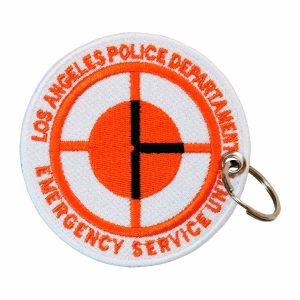 Patch Bordado - Emergência Policia Los Angeles Lapd PL60047-99 - Chaveiro