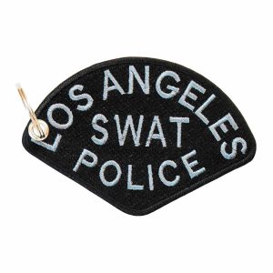 Patch Bordado - Tarja Swat Policia Los Angeles PL60050-294 - Chaveiro