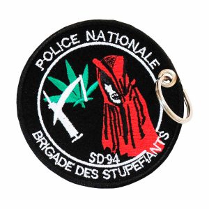 Patch Bordado - Policia França Divisao Narcoticos PL60070-51 - Chaveiro