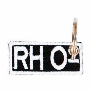 Patch Bordado - Tarja Tipo Sanguineo Sangue O- PL60136-215 - Chaveiro