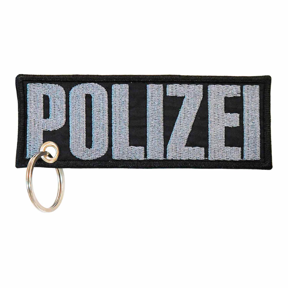 Patch Bordado - Tarja Policia Alemanha Polizei PL60195-325 - Chaveiro