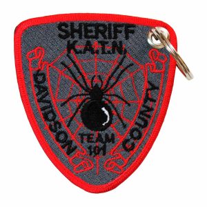 Patch Bordado - Xerife Sheriff Eua Viuva Negra USA PL60276-70 - Chaveiro