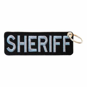 Patch Bordado - Xerife Sheriff Policia Usa PL60277-27 - Chaveiro