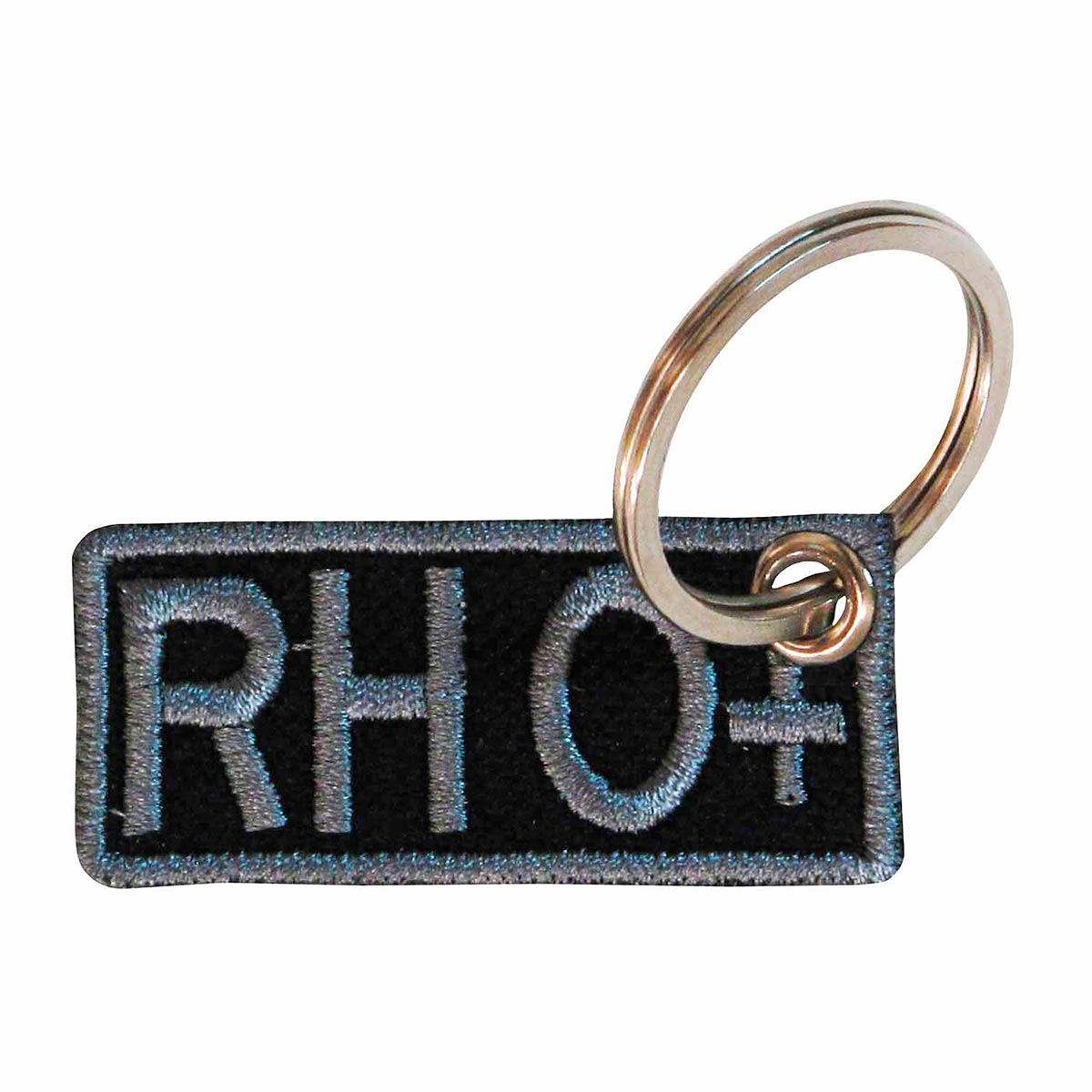 Patch Bordado - Saude Tipo Sanguineo Sangue Rh O+ PL60307-139 - Chaveiro