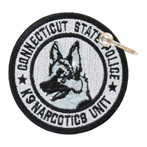 Patch Bordado - K9 - Cao Farejador Drogas Narcotics PL60343-117 - Chaveiro