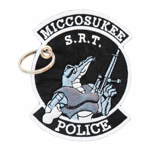 Patch Bordado - Florida Miccosukee Eua Police Usa PL60347-99 - Chaveiro