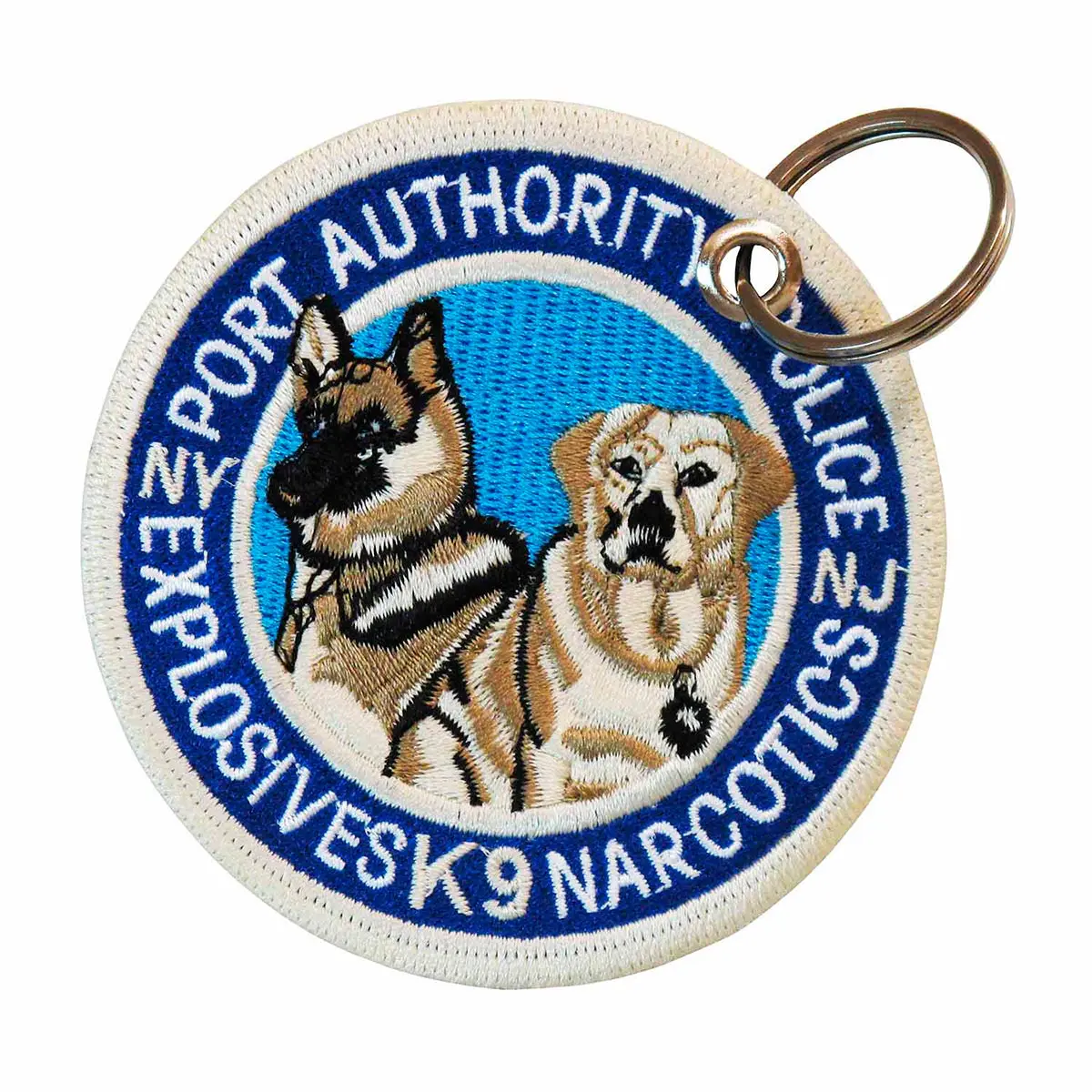 Patch Bordado - K9 Policia Portuaria Cao Farejador PL60362-441 - Chaveiro