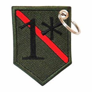 Patch Bordado - Ditado Swat One Ass To Risk 1* PL60365-463 - Chaveiro