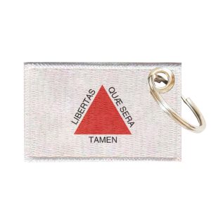 Chaveiro Bordado Bandeira Minas Gerais 5,5x3,5 Sublimado